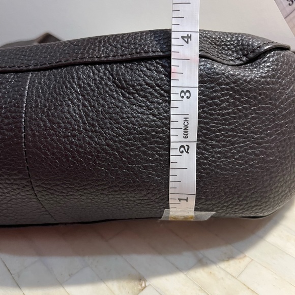 Spikes & Sparrow Misti in Dark Brown 100% Genuine Leather Shoulder Bag - Picture 14 of 16